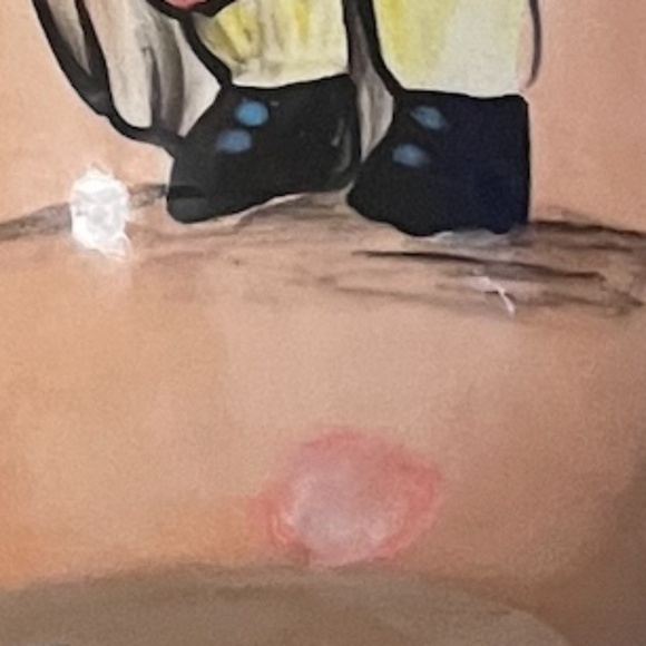 Vintage Pair Of MAMA. S Hand Painted Ceramic Jug - Picture 12 of 12